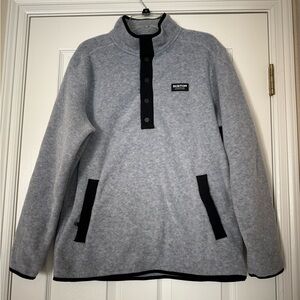 Burton Men’s Fleece Pullover Practically brand new